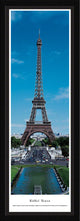 Eiffel Tower Panoramic Poster (Day) , Select Frame