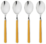 Fantasia Coffee Spoon Set 4-Piece Set, Mustard