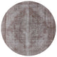 Ahgly Company Indoor Round Mid-Century Modern Area Rugs, 3' Round