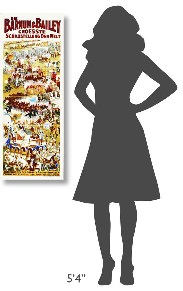 Barnum and Bailey Groesste Schaustellung, 15x40