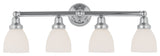 Classic Bath Light, Chrome