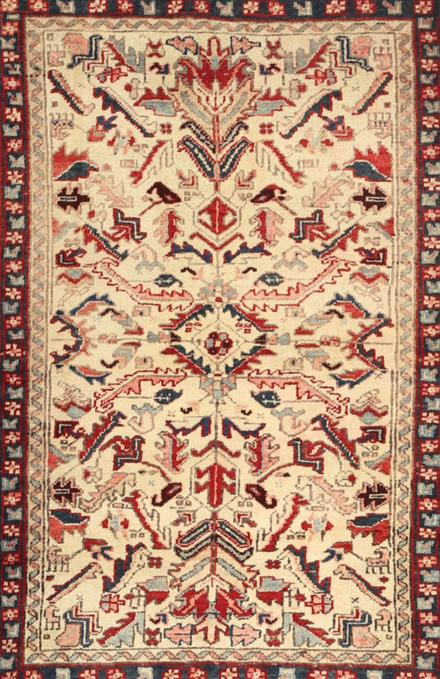 Ahgly Company Indoor Rectangle Traditional Area Rugs, 5' x 8'