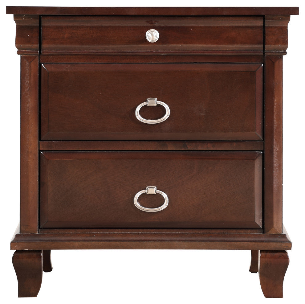 Yampai Nightstand, Cappuccino