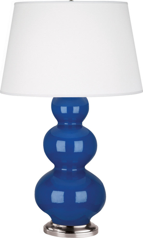 Robert Abbey RA-368X 1-Light Table Lamp, Triple Gourd
