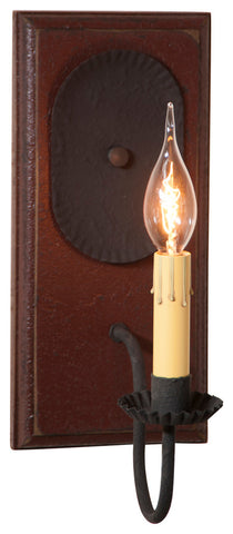 Wilcrest Sconce, Plantation Red