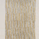 White Decorative Throw Pillow Covers 16"x16" Silk PillowCase - Gold Gleam