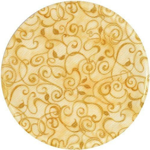Andreas Elegance Trivet, Gold, 10" Round