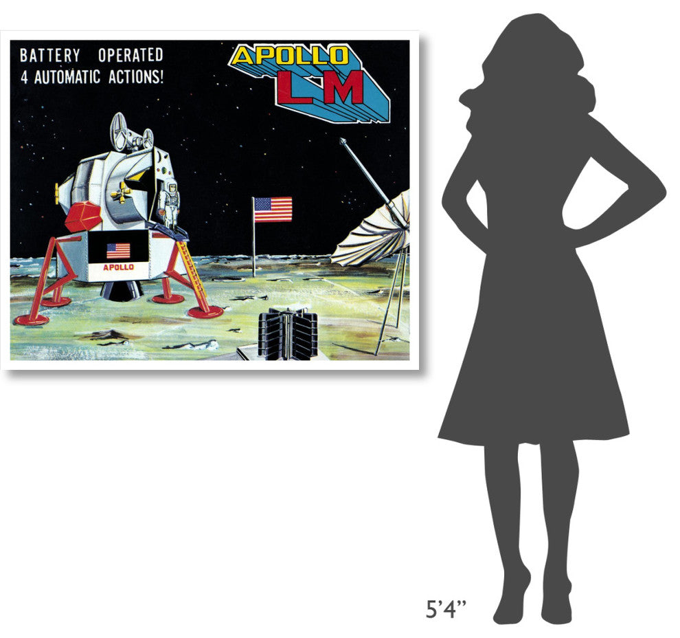 "Apollo L-M" Digital Paper Print by Retrorocket, 46"x37"