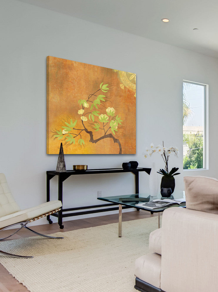 "Zen Chakra II" Painting Print on Canvas by Evelia