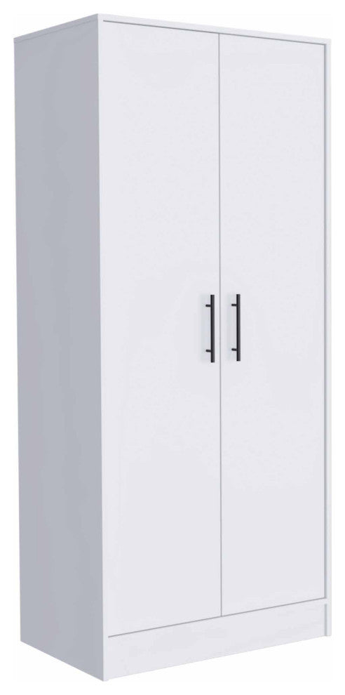 Rio 2-Door Armoire, White