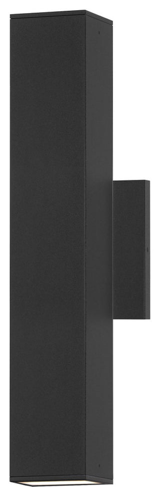 Maxim 86422 Culvert 15" Tall Compliant LED Outdoor Wall Sconce - Black