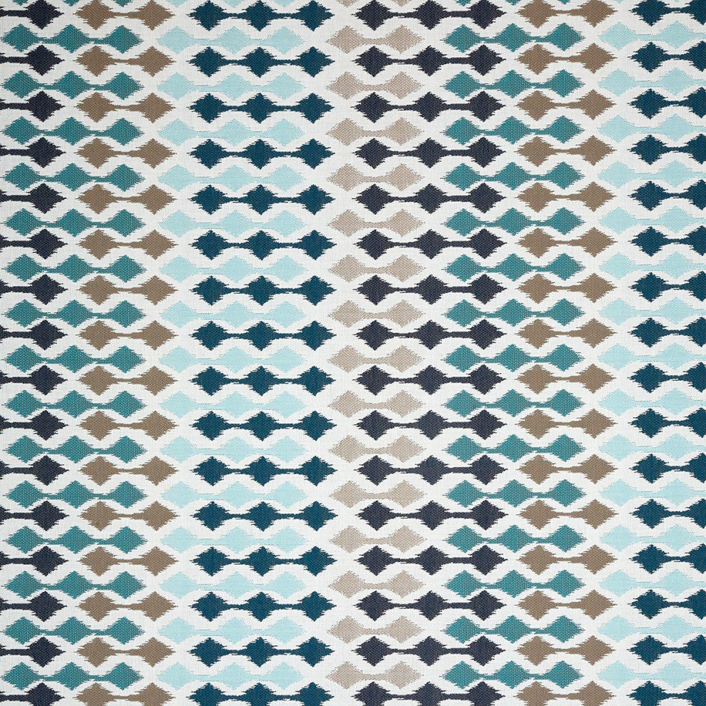 Sunbrella Fusion Divide Reef Fabric 145504-0005, Fabrics by the Yard
