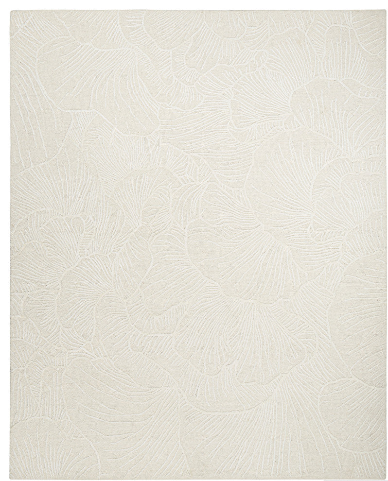 Nourison Avra 7'9" x 9'9" Ivory Modern Indoor Rug