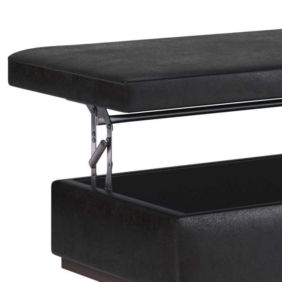 Owen Lift Top Large Coffee Table Storage Ottoman