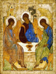 Tile Mural Trinity Icon Kitchen Bathroom Wall Backsplash, Marble