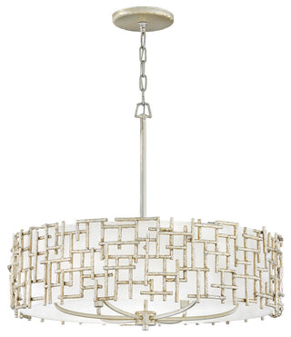 Fredrick Ramond Farrah Medium Drum, Silver Leaf*