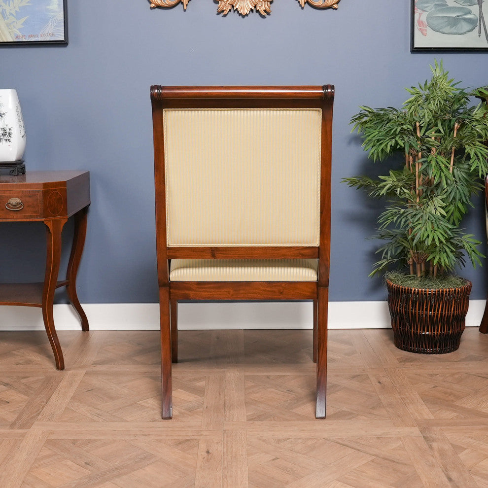 Regency Upholstered Arm Chair