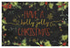 "Christmas Sentiments I Black" Digital Paper Print by Katie Pertiet, 26"x18"