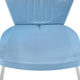 Griffith 3-Piece Outdoor Bistro Set, Sky Blue Gloss