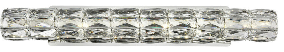Valetta Integrated LED Chip Light Chrome Wall Sconce
