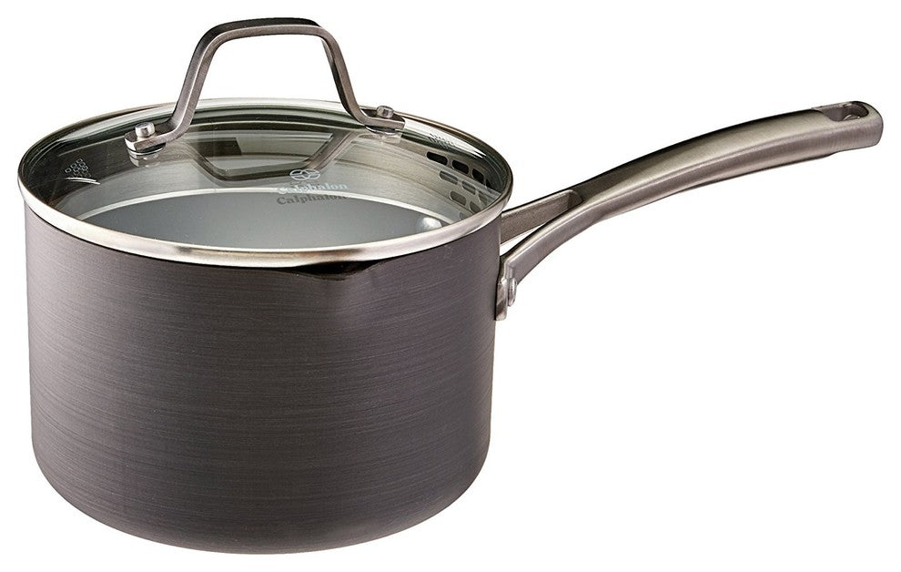 Classic Nonstick Sauce Pan With Cover, 2.5-Quart
