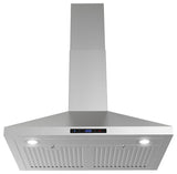 Streamline 30" Giulio Convertible Wall Mount Range Hood, Stainless Steel