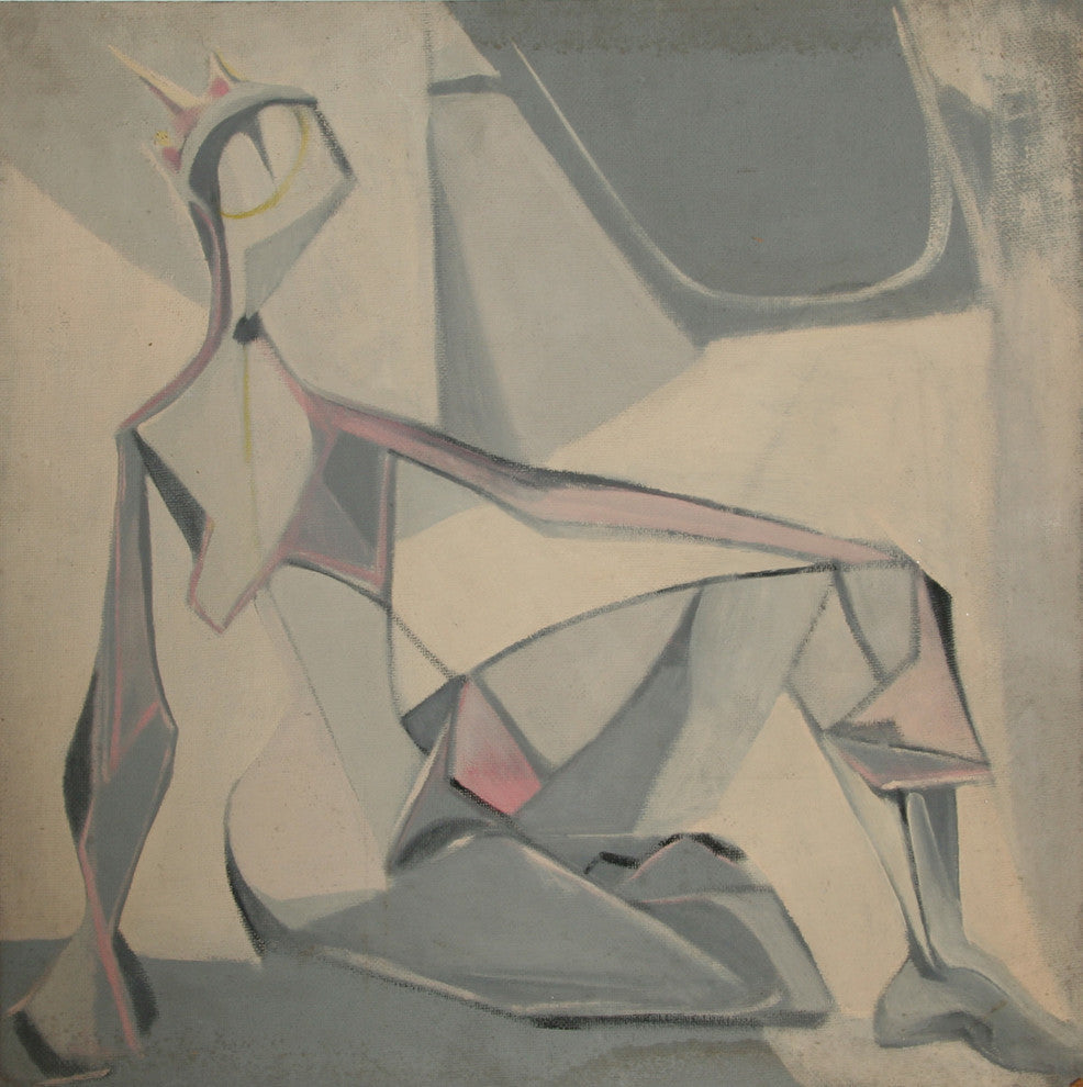 John F. Leonard "Untitled 23" Oil Painting