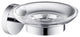 Blossom Soap Dish, Chrome