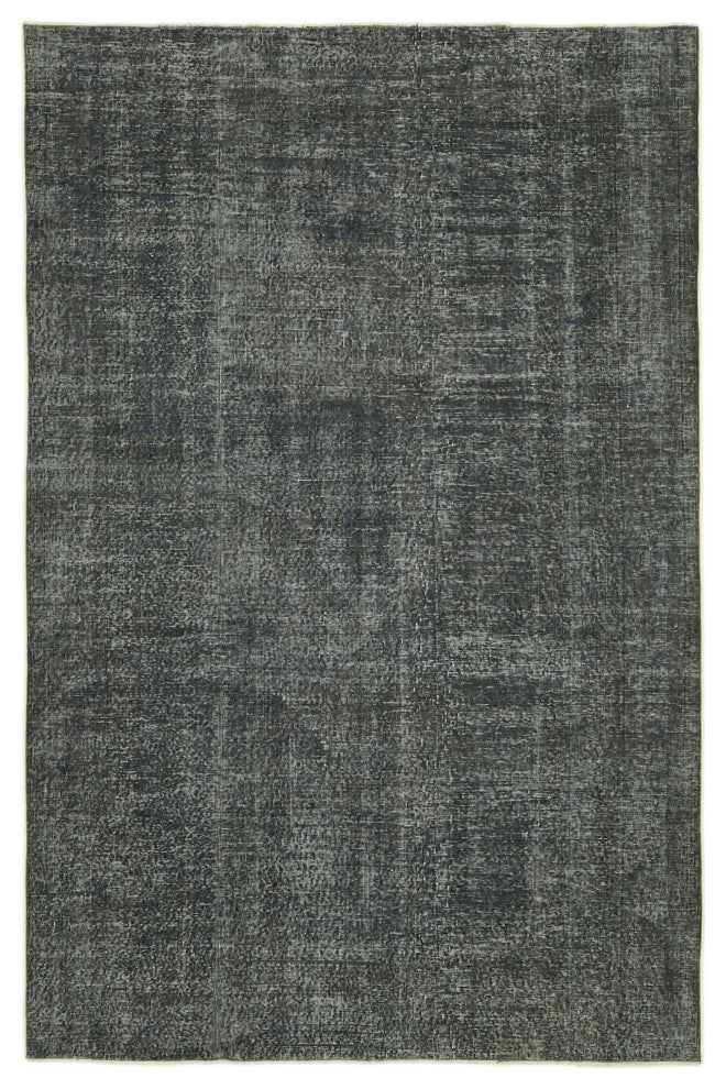 Rug N Carpet - Hand-knotted Anatolian 6' 1'' x 9' 4'' Decorative Overdyed Rug
