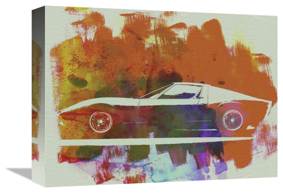 "Lamborghini Miura Side 2" Fine Art Print
