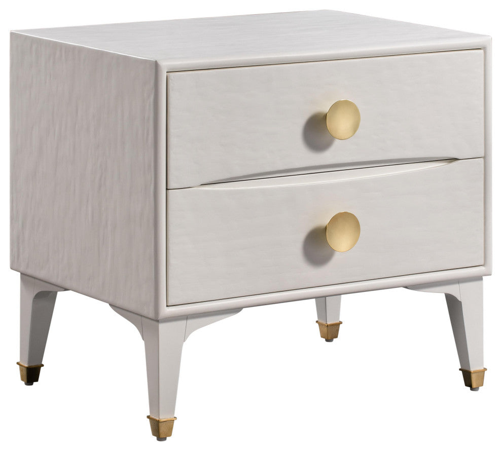 Divine White Nightstand