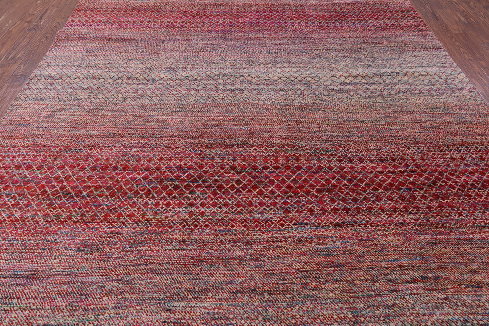 Hand Knotted Savannah Grass Wool Rug 9' 2" X 12' 2" - Q13589