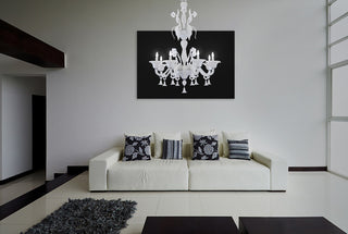 Veronica Chandelier, 8-Light