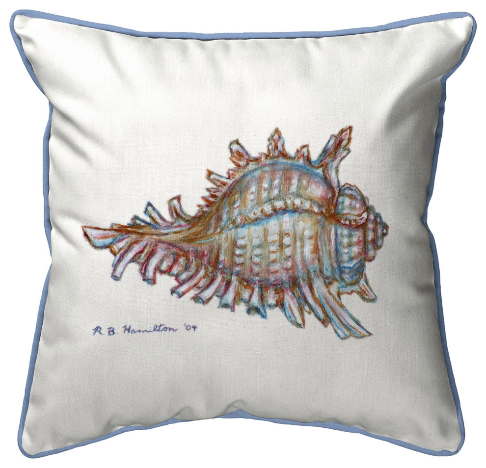 Conch Large Indoor/Outdoor Pillow 18x18
