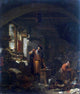 Thomas Wijck An Alchemist, 20"x25" Gallery Wrapped Canvas Print