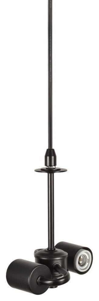 74003, 2-Light Hanging Pendant Ceiling Light, Butter Creme