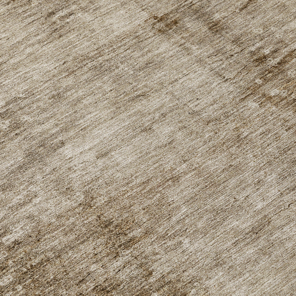 Machine Washable Indoor/Outdoor Chantille ACN1884 Beige 5' x 7'6" Rug