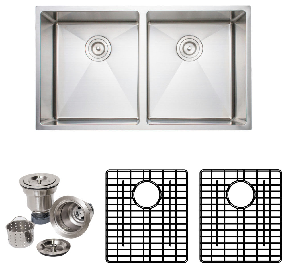 Wells Sinkware Double Farm Sink Pack