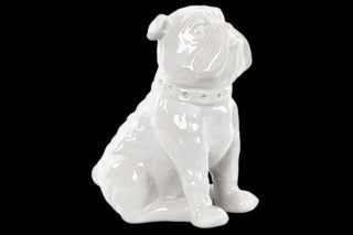 Ceramic Figurine, Gloss White