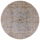 Ahgly Company Indoor Round Mid-Century Modern Area Rugs, 6' Round