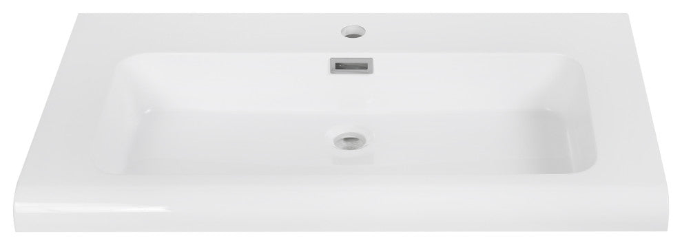 32" Solid Surface Resin Streamline K-1108-32 Vanity Top