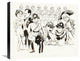 "Marx Brothers - Duck Soup - Drawings 02" Canvas Giclee, 22"x18"