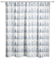Blue Tree Pattern 71x74 Shower Curtain