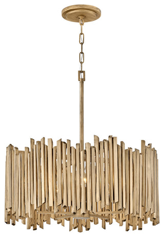 Hinkley Roca Medium Drum, Burnished Gold