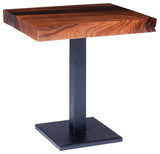 Cafe Dining Table, Metal Leg