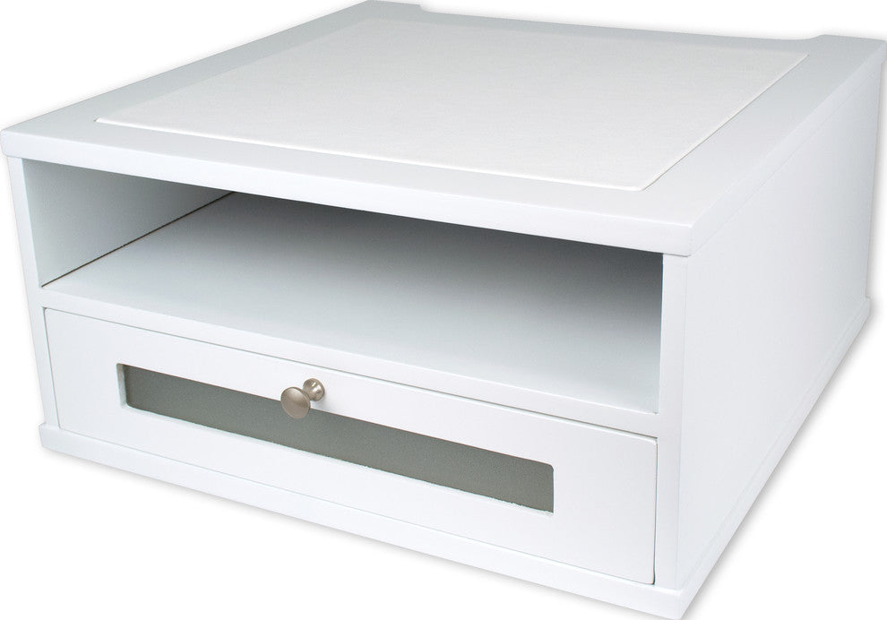 Monitor Riser, White