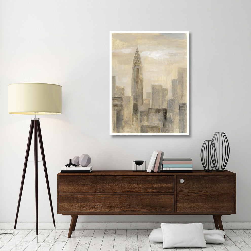 "City Blocks I" Digital Paper Print by Silvia Vassileva, 38"x50"