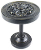 Hamlin Drapery Medallion Holdback, Pewter