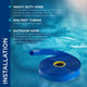 Alpine PVC Lay-Flat Water Discharge Hose x 300Ft, 3"Diameter