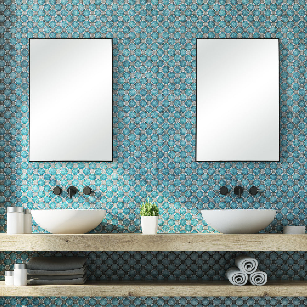 31" Industrial Black Rectangle Mirror